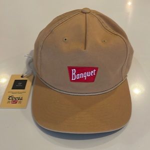 Brixton x Coors SnapBack Cap - NWT